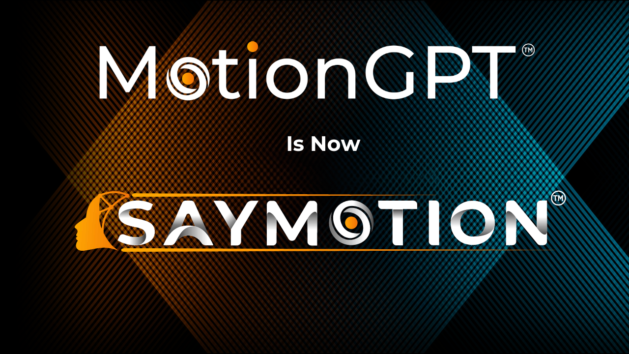 Evolution of Innovation: Why We're Rebranding MotionGPT to SayMotion at DeepMotion 