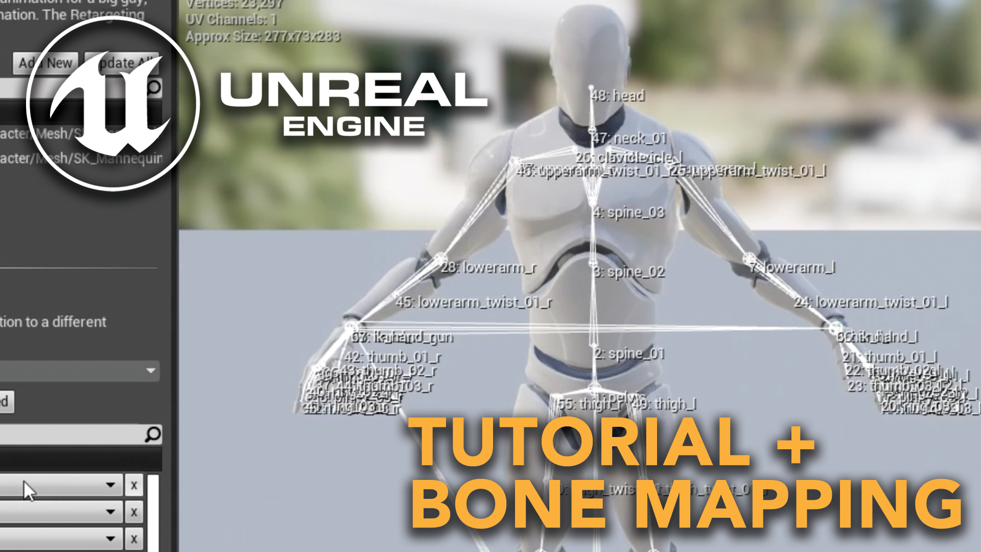 Unreal Engine Tutorial + Bone Mapping